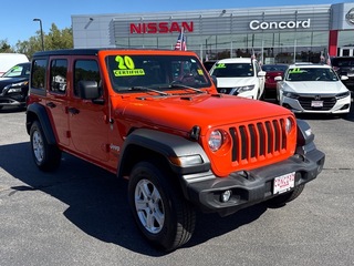 2020 Jeep Wrangler Unlimited for sale in Concord NH