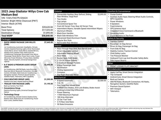 2023 Jeep Gladiator for sale in Rochester NH