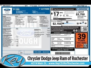 2017 Ford F-150 for sale in Rochester NH