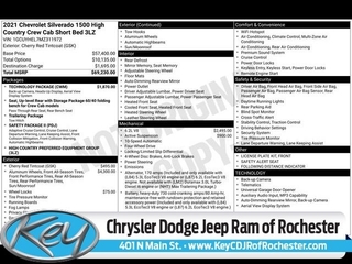 2021 Chevrolet Silverado 1500 for sale in Rochester NH