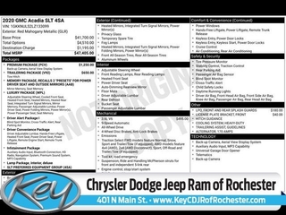 2020 Gmc Acadia for sale in Rochester NH