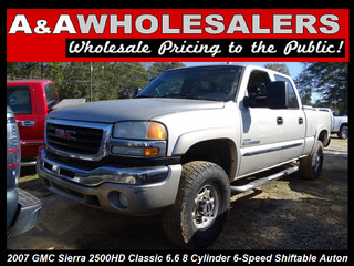 2007 Gmc Sierra 2500HD Classic for sale in Saraland AL