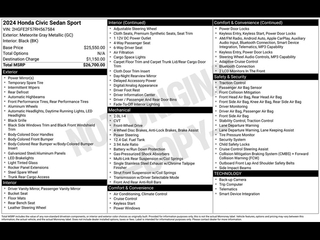 2024 Honda Civic for sale in Portsmouth NH