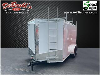 1996 Seed Cargo 7X14TA2  LADDER RACK for sale in Asheville NC