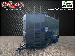 1996 Seed Cargo 7X16TA2 BO LADDER RACK for sale in Asheville NC