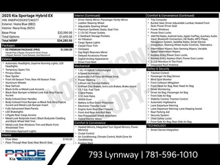 2025 Kia Sportage Hybrid for sale in Lynn MA