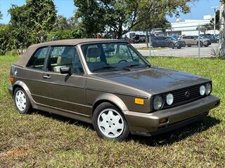 1989 Volkswagen Cabriolet